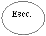 Oval: Esec.