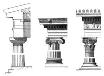 Ordini dorico, ionico e corinzio, stampa