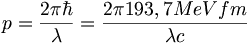 p = \frac  = \frac 