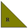 Right Triangle: R