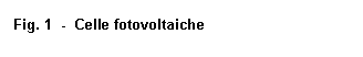 Text Box: Fig. 1 - Celle fotovoltaiche 