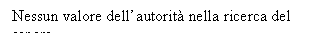 Text Box: Nessun valore dell'autorit nella ricerca del sapere