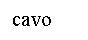 Text Box: cavo