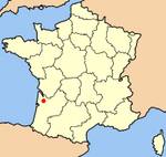 Bordeaux - Mappa di localizzazione
