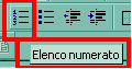 Elenco numerato