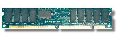Figura 5 - una scheda di memoria RAM, pronta ad essere inserita nell'apposito alloggiamento all'interno della piastra madre