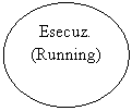 Oval: Esecuz.
(Running)
