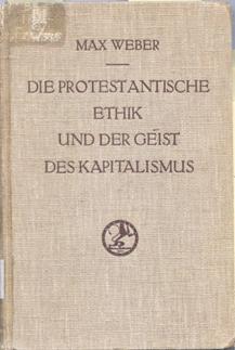 Immagine:Die protestantische Ethik und der 'Geist' des Kapitalismus original cover.jpg