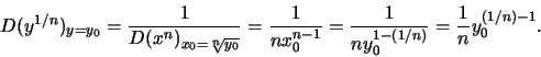 \beginD(y^)_=\frac}}
=\fr...
...nx_0^}=\frac}=\fracy_0^.
\end