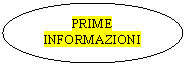 Oval: PRIME INFORMAZIONI