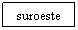 Text Box: suroeste