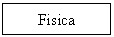 Text Box: Fisica